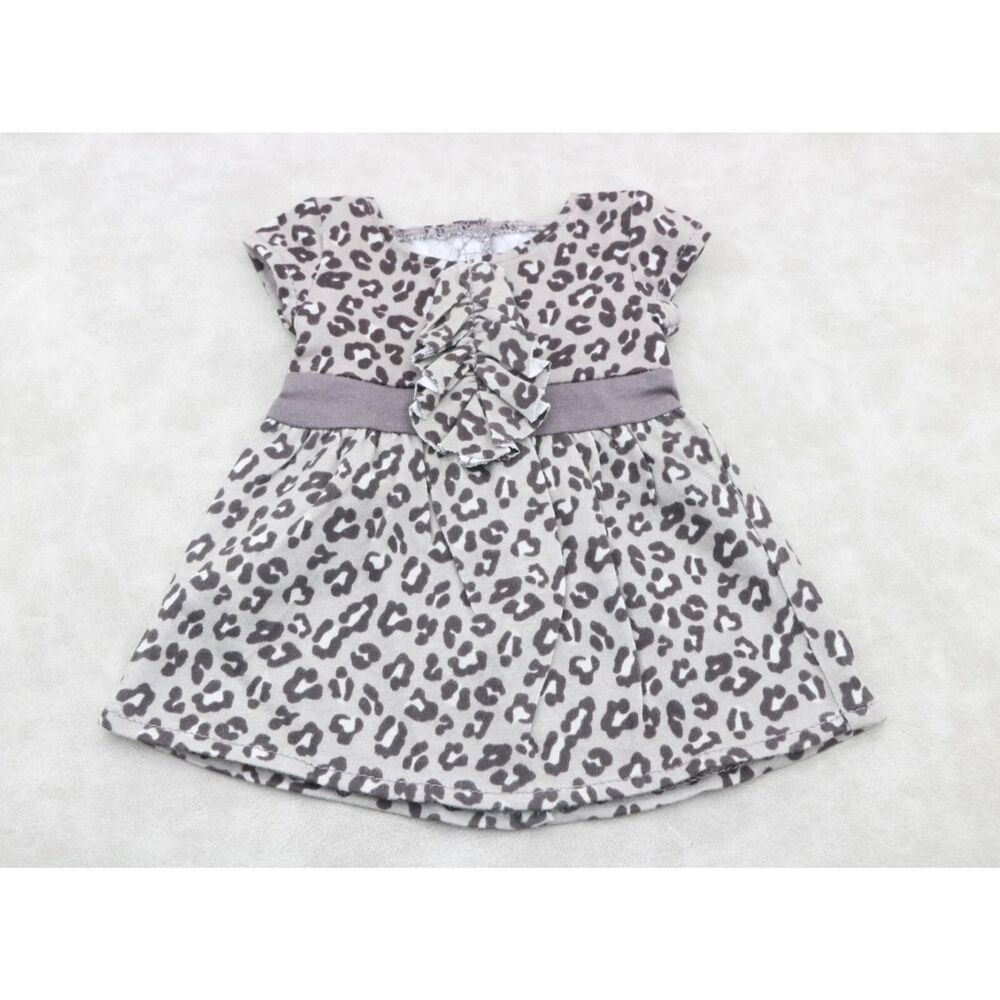 American Girl 2012 Sweet Savannah Gray Leopard Dress 18" Doll Meet Outfit